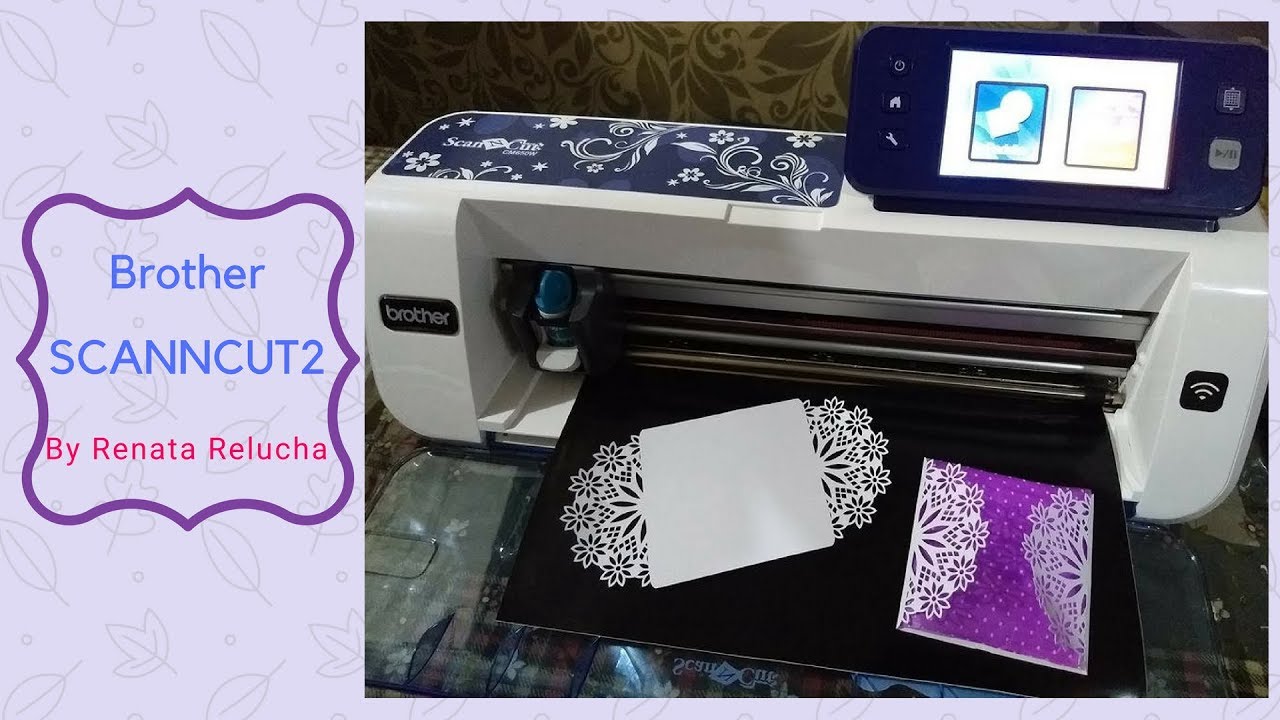 Papel Gramatura 180g - Brother - Scanncut 2 - by Renata Relucha