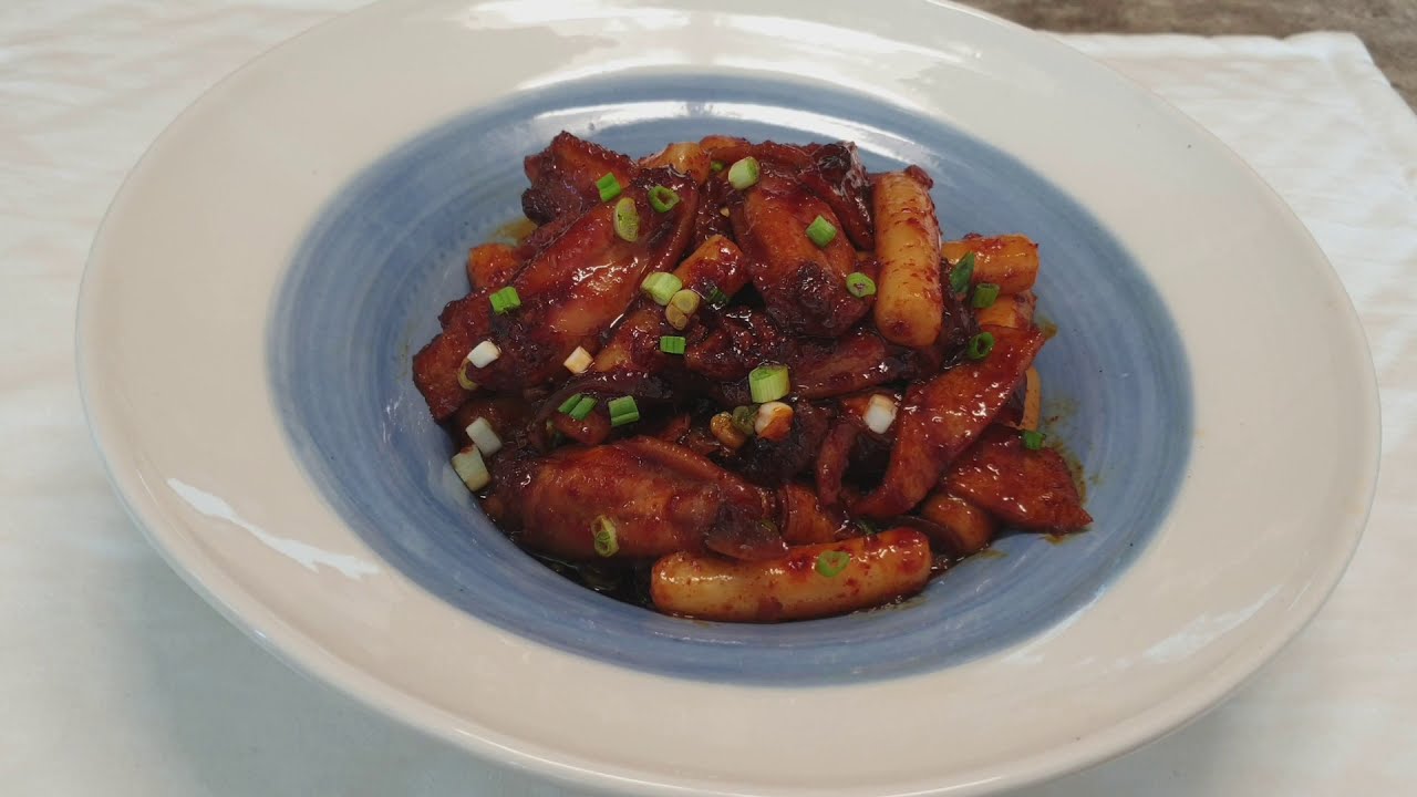 떡볶이에 닭날개(Chicken wing rice cake) /Tteokbokki YouTube