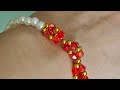 DIY Crystal Bead & Pearl Bracelet | Elegant Handmade Jewelry Tutorial ✨