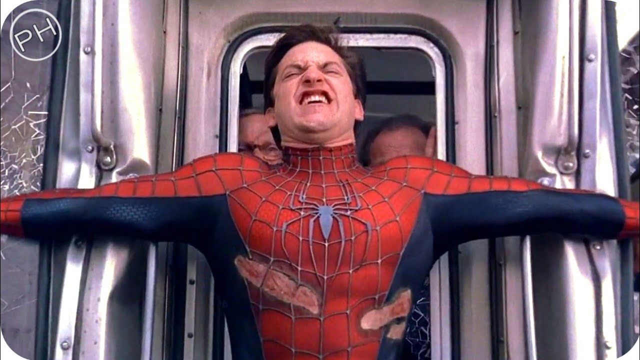 Homem-Aranha parando o trem | Homem-Aranha 2 (2004) - YouTube