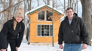 Building BEAUTIFUL secluded cabin OFF GRID : Completing details