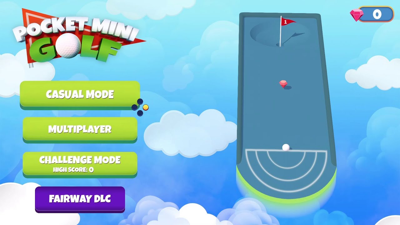 Pocket Mini Golf gameplay on Nintendo Switch. YouTube