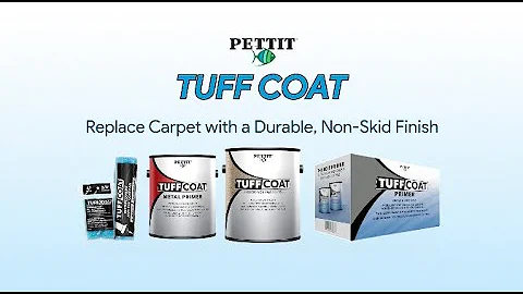 Pettit Paint - Tuff Coat Bass Boat Carpet Replacement
