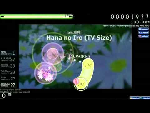 [osu!]花開物語op