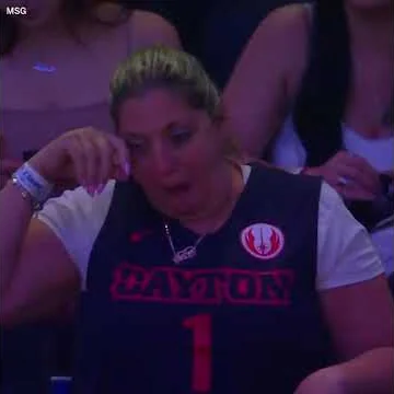 Knicks rookie Obi Toppin's mom teared up as Madiso...