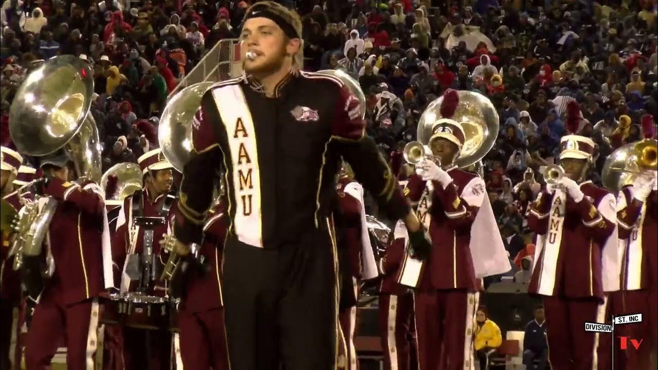 AAMU HAS WHITE DRUM MAJOR?? WHO WINS HIM OR THE HORN SECTION MEMBERS