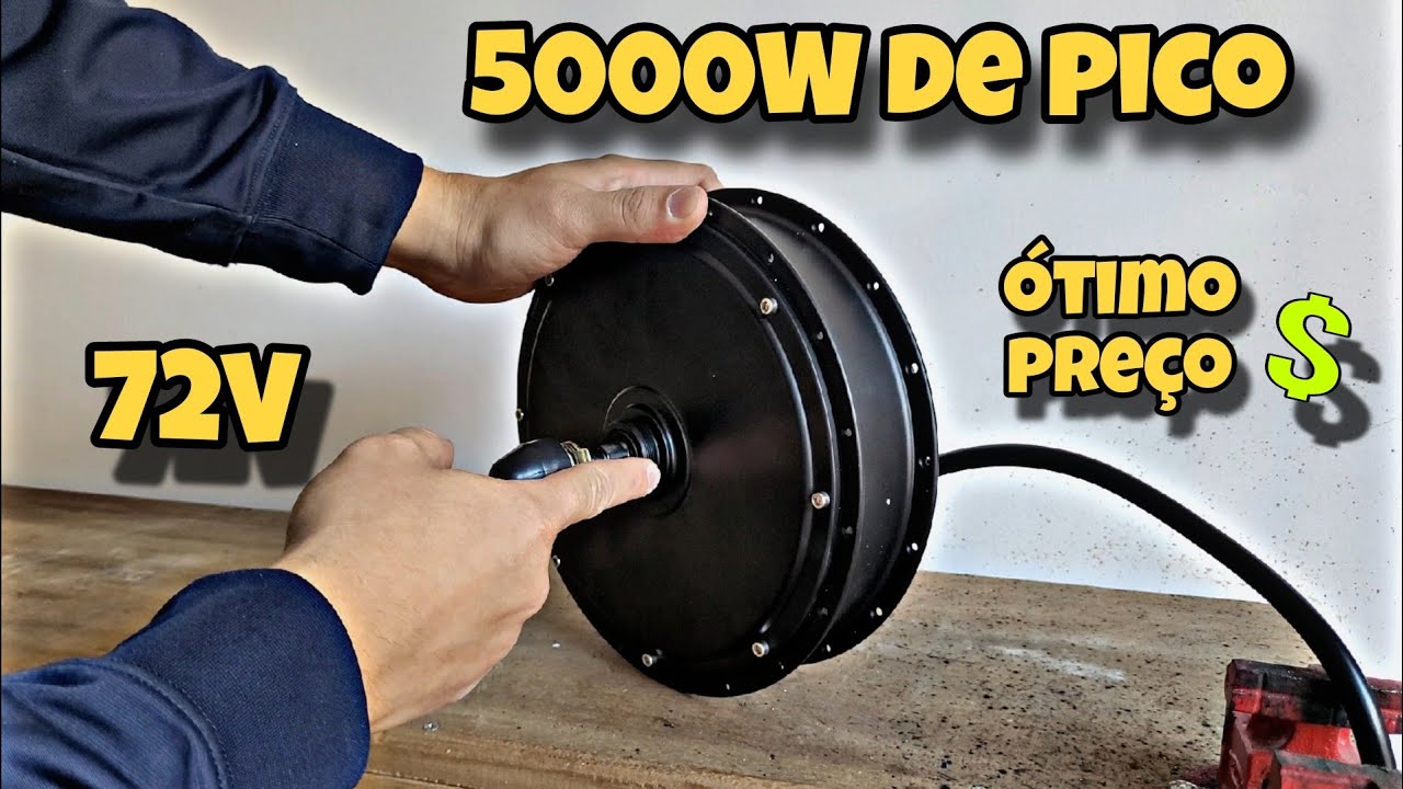 Motor Bike Elétrica 3000W NACIONAL, SEM IMPOSTO DE IMPORTAÇÃO