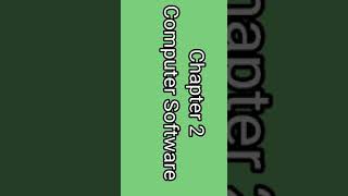 Class 5 ,L-2 Computer Software