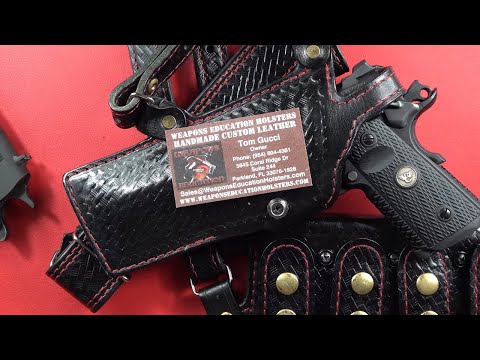 @WeaponsEducation Quick Access Leather Shoulder Holster review