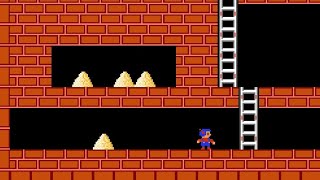Lode Runner 1983 , Stage - 10