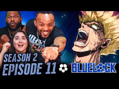 Blowing Animes Out The Water With minimal effort l Blue Lock Season 2 Episode 11 REACTION