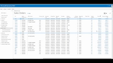 Dynamics NAV 2017 Web Client - Filtering a List Page
