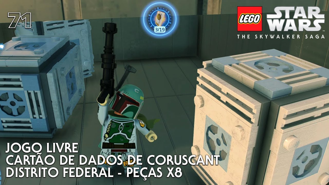 CORUSCANT - DISTRITO FEDERAL - TODOS OS COLECIONÁVEIS - LEGO STAR WARS: A SAGA  SKYWALKER 