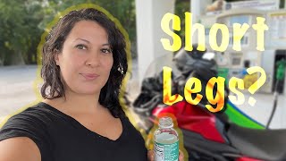 How to lower a motorcycle seat for short riders | Shave down your seat