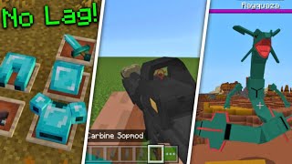 Top 5 Addons For Minecraft Bedrock Edition 2023! - 3D Items, More Foods, Realistic