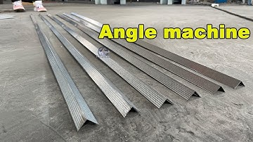 Angle bead roll forming machine | Corner bead machine | v shape roll forming machine