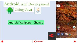 Android Wallpaper Change || Android App Development || Android studio tutorial || VTU MAD Lab screenshot 5