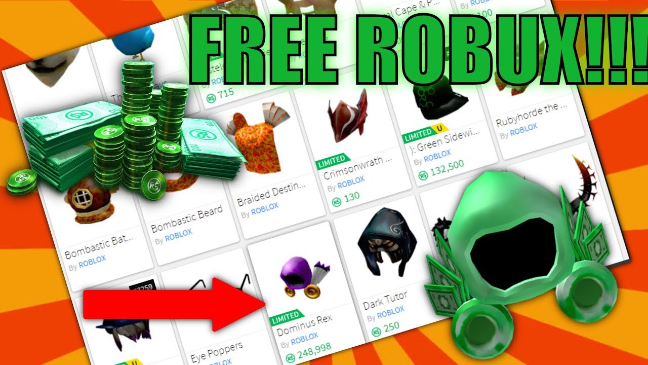 🚨roblox🚨💰free Robux Every 5 Min💰🚨dominus Giveaway🚨 Youtube