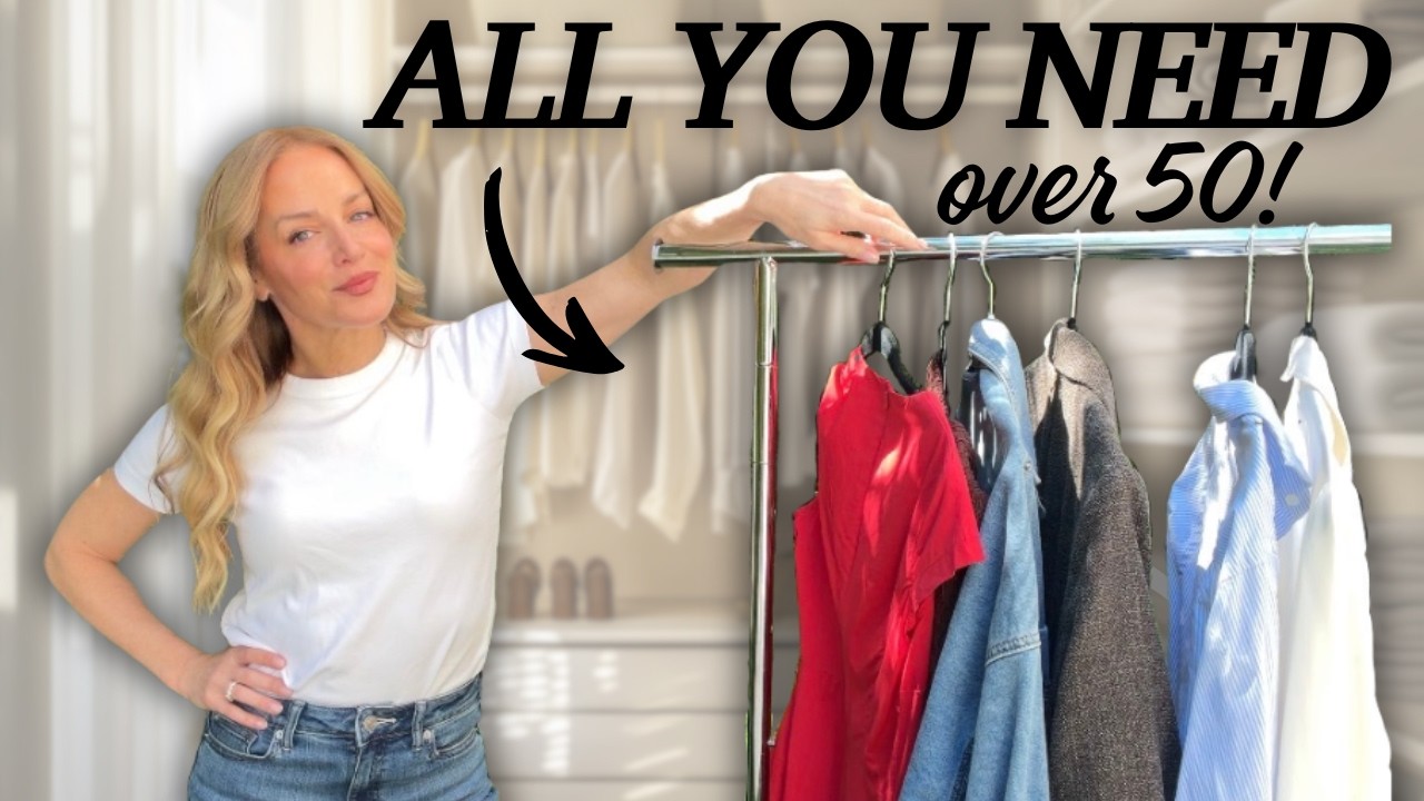 Каждой женщине старше 50 лет необходимы эти базовые вещи в гардеробе, чтобы выглядеть непринужден...