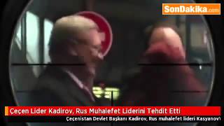 Çeçen Lider Kadirov, Rus Muhalefet Liderini Tehdit Etti