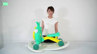 ボードライク　キックボード　足蹴り乗用　足けり乗用　木馬　キックスクーター　手押し車　押し車
