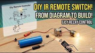 I Built a Wireless Remote Control Switch Without an Arduino! @electrotonics