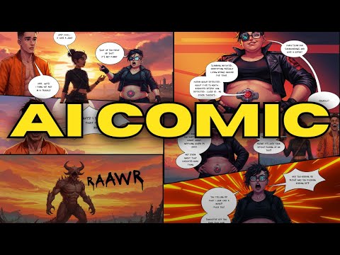 How to make Comics using AI by Comicscape