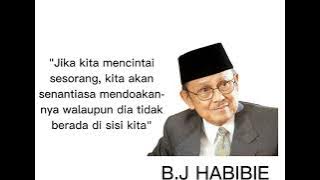 kata kata B.J HABIBIE TENTANG CINTA #shorts #bjhabibie #quotes