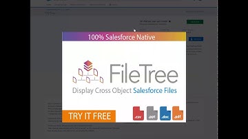Salesforce Files - FileTree Appexchange Application