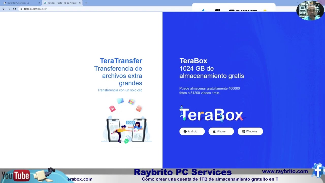 Cómo crear una cuenta de 1TB de almacenamiento gratuito en Terabox.com ...