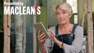 Emma Thompson takes the 60-Second Challenge