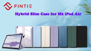 Fintie Hybrid Slim Case for M3 iPad Air (2025) - Solid & Lightweight, Worth A Try 💜