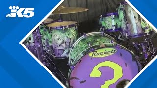 Stolen drum sets from Poison's drummer recovered after tip from Guitar Center employee