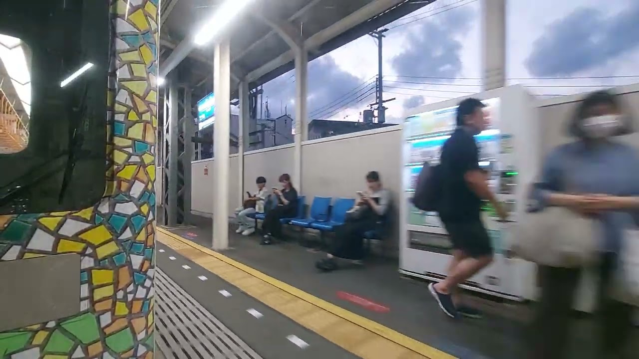 2025 7/30 近鉄EE36+DH01 連結展望　神戸三宮~尼崎