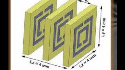 How to design Metamaterial Unit cell Square SRR design using CST and HFSS