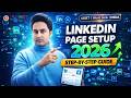 LinkedIn Page Create & Setup Bangla 2026 | Step-by-Step Guide for ASSET Students | World Bank | NSDA