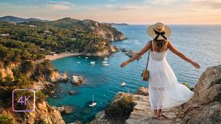 Spain's Best Beach Town near Barcelona | PALAMÓS Walking Tour from Coast to Forest