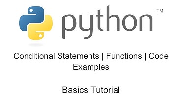 Python Basics 3 | Conditional Statements | Functions | Code Examples | MLTool