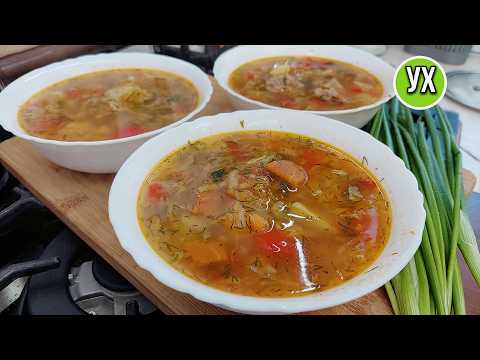 видео: Капустный суп! Лёгкий и очень вкусный обед из молодой капусты.