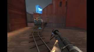 Tf2: Pyro reflect jump and derping.
