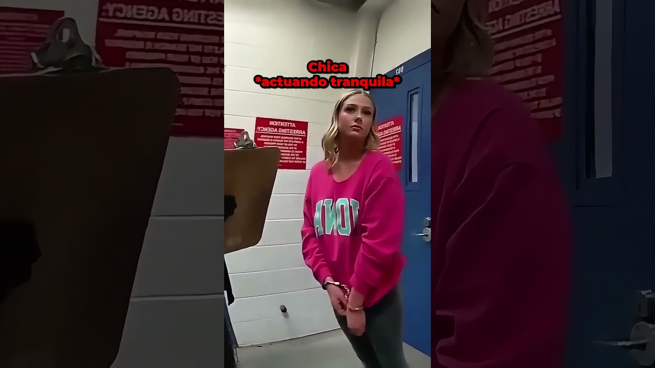 El truco de las esposas de esta chica dejó sin palabras a la policía 🔥 #prank #funny #cops
