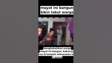 Thumbnail of Jenazah ini bangun lagi karena di lompati kucing 3 warna #shorts #mitos #samsonsgaming