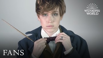 Newt Scamander Make-Up Tutorial by Fiore Manne | Fans of the Wizarding World
