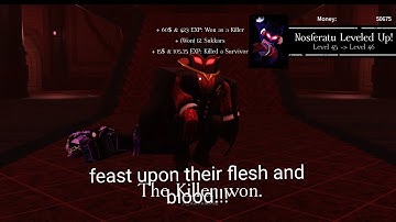 38 minutes of the new killer Nosferatu lobby wipes