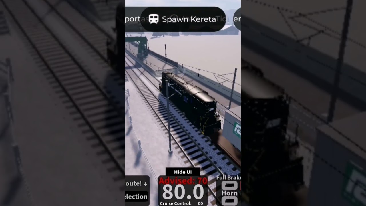 train meet at road street passanger train 