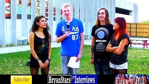 Eyes Set To Kill Interview #2 Alexia Rodriguez & Anissa Rodriguez Falling In Reverse Tour 2012