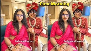 Avantika Bhatt First Morning At Sasural After Marriage | Sourav Joshi Getting Married 