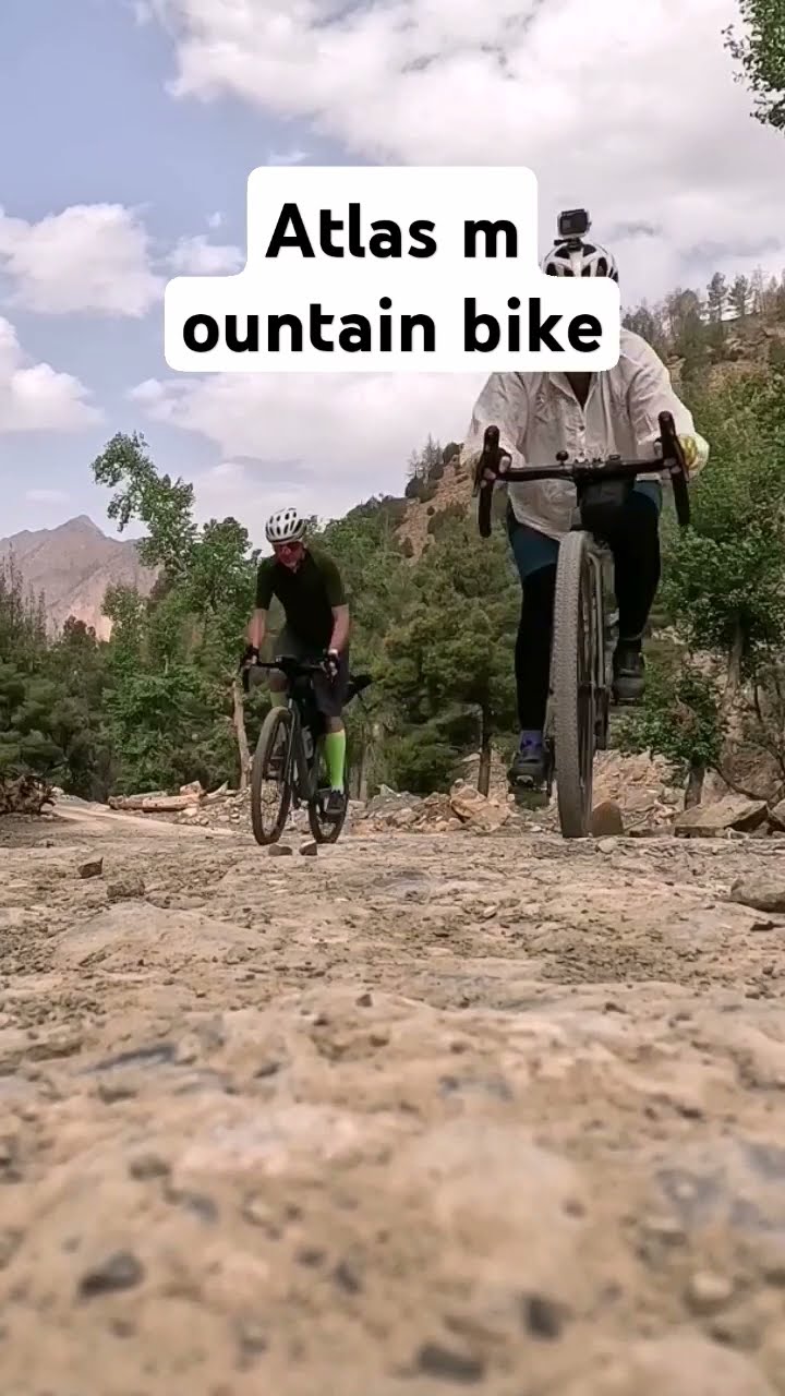 Exploring the high nomadic villages on a gravel bike #morocco #holiday