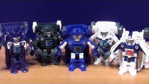 TRANSFORMERS BOT SHOTS AUTOBOT POLAR ASSAULT TEAM TOY REVIEW!!..