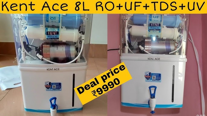 Buy KENT Elegant Copper 8L RO + UF + UV-in-tank + TDS + Copper Water  Purifier with Overflow Protection (White) Online - Croma